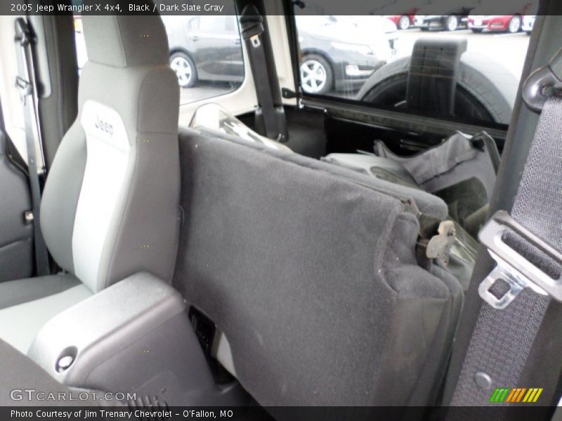 Black / Dark Slate Gray 2005 Jeep Wrangler X 4x4