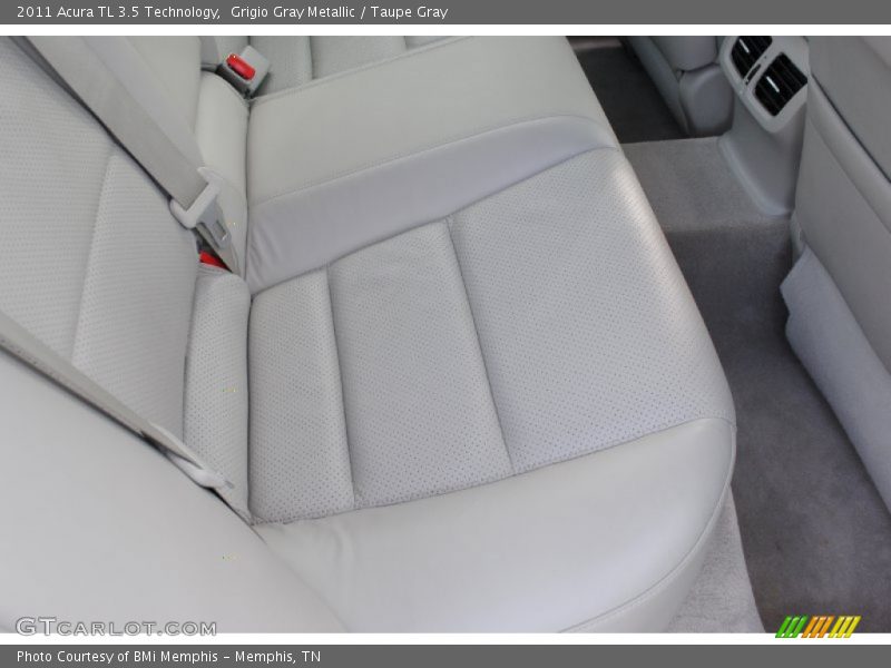 Grigio Gray Metallic / Taupe Gray 2011 Acura TL 3.5 Technology