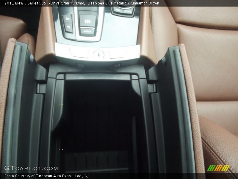 Deep Sea Blue Metallic / Cinnamon Brown 2011 BMW 5 Series 535i xDrive Gran Turismo