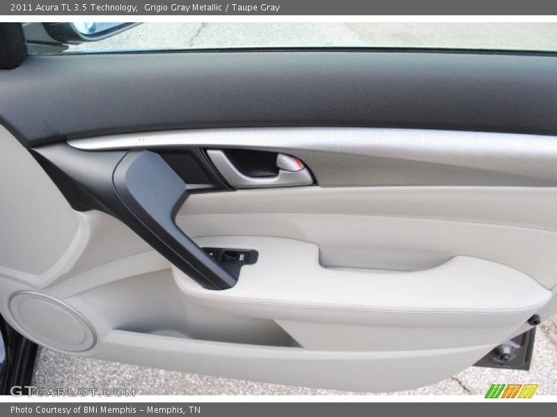 Grigio Gray Metallic / Taupe Gray 2011 Acura TL 3.5 Technology