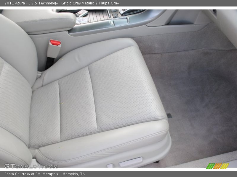 Grigio Gray Metallic / Taupe Gray 2011 Acura TL 3.5 Technology