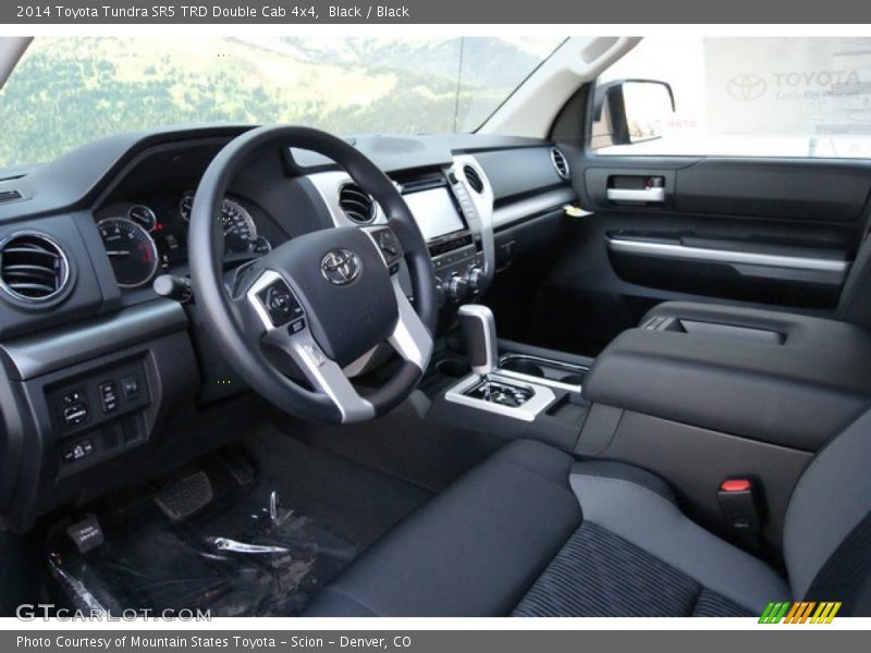 Black / Black 2014 Toyota Tundra SR5 TRD Double Cab 4x4