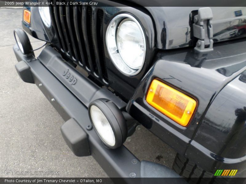 Black / Dark Slate Gray 2005 Jeep Wrangler X 4x4