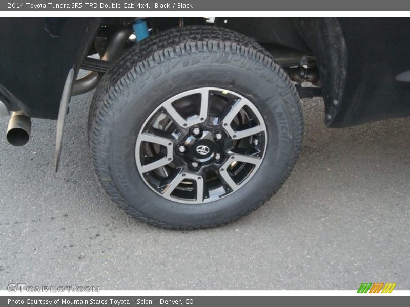 Black / Black 2014 Toyota Tundra SR5 TRD Double Cab 4x4