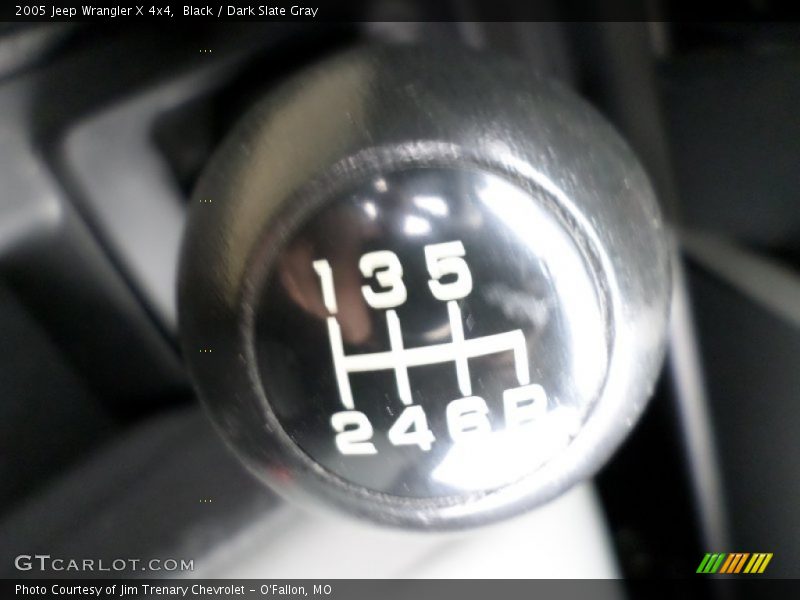 Black / Dark Slate Gray 2005 Jeep Wrangler X 4x4
