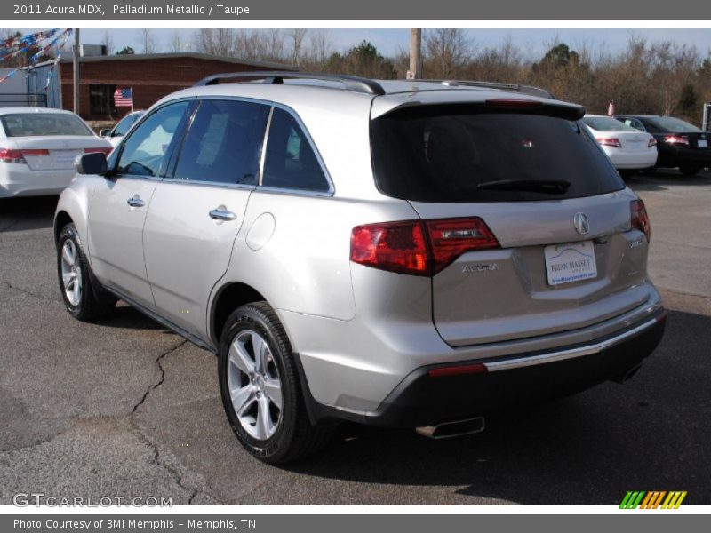 Palladium Metallic / Taupe 2011 Acura MDX