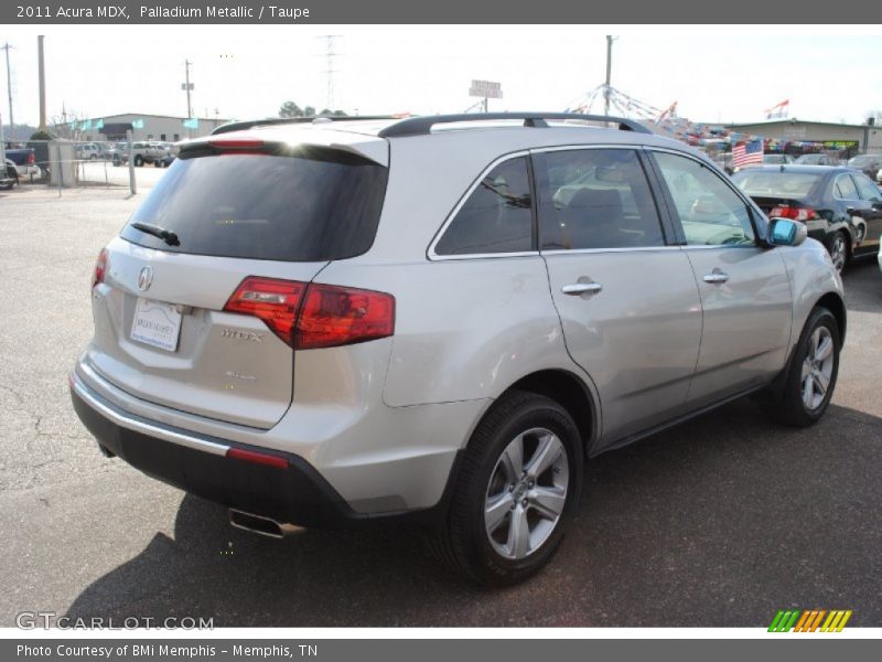 Palladium Metallic / Taupe 2011 Acura MDX