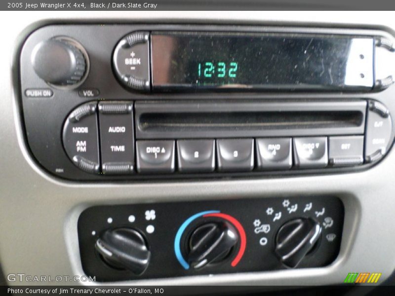 Black / Dark Slate Gray 2005 Jeep Wrangler X 4x4