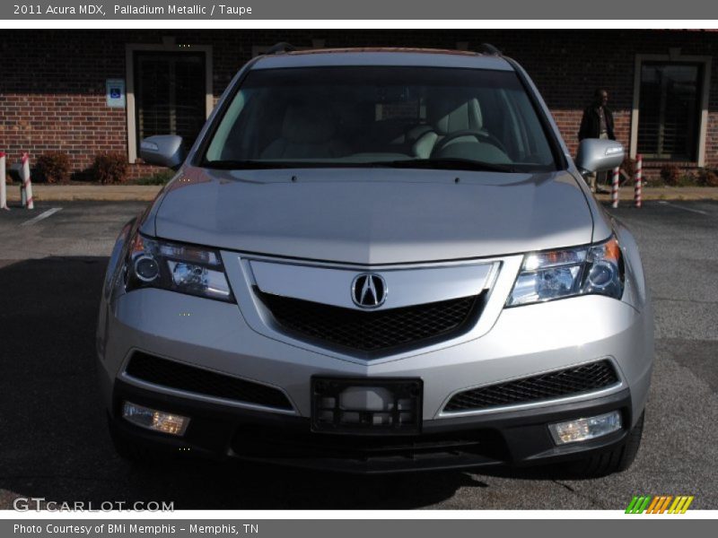 Palladium Metallic / Taupe 2011 Acura MDX