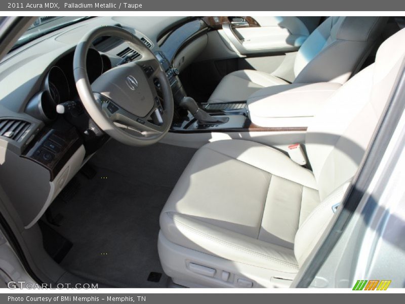 Palladium Metallic / Taupe 2011 Acura MDX