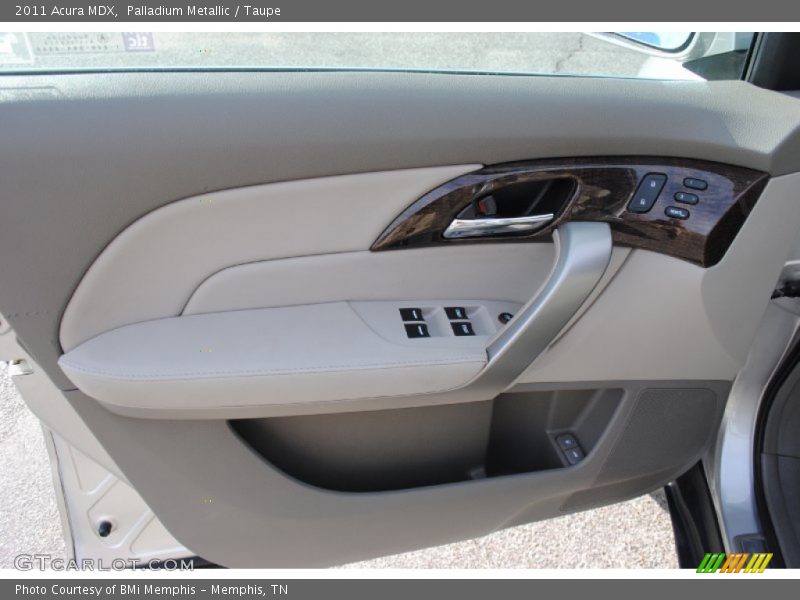 Palladium Metallic / Taupe 2011 Acura MDX