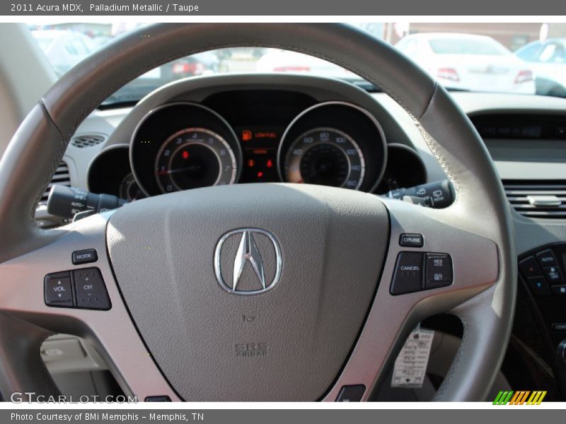 Palladium Metallic / Taupe 2011 Acura MDX
