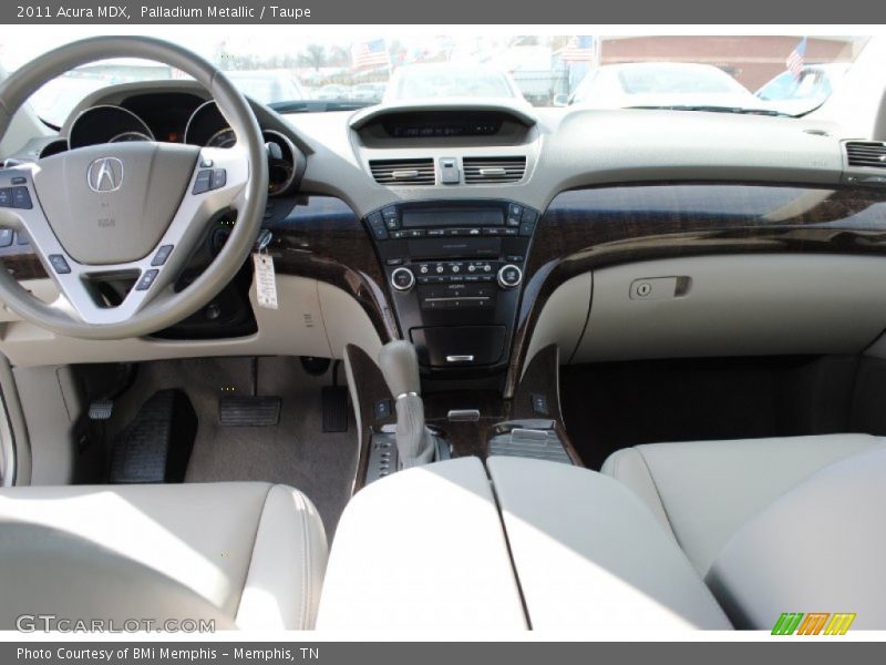 Palladium Metallic / Taupe 2011 Acura MDX