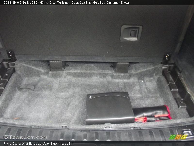 Deep Sea Blue Metallic / Cinnamon Brown 2011 BMW 5 Series 535i xDrive Gran Turismo