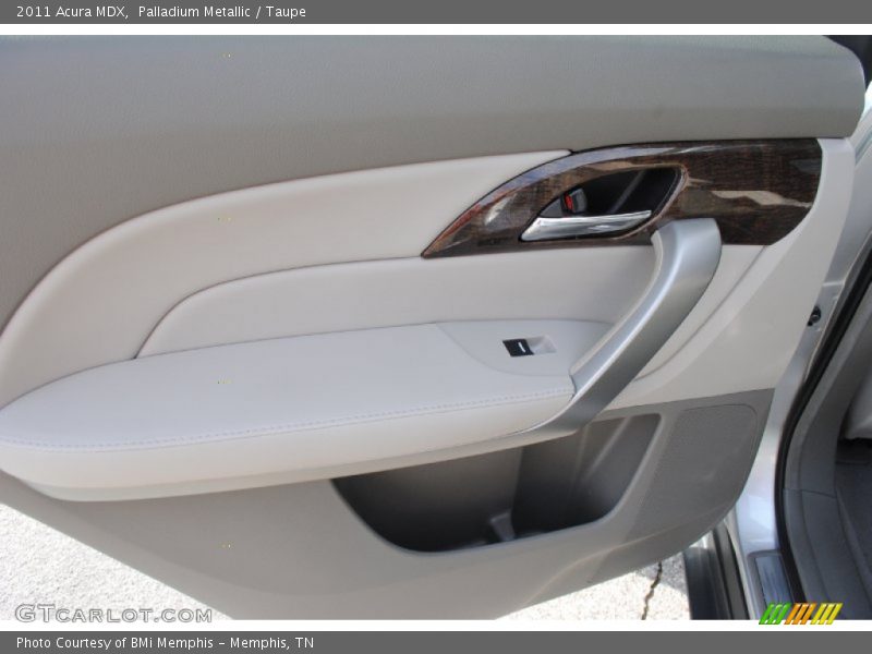 Palladium Metallic / Taupe 2011 Acura MDX