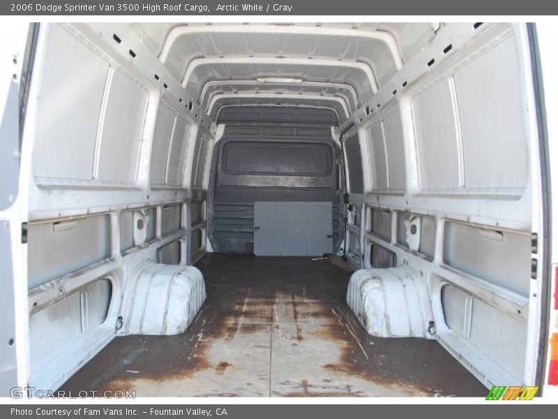 Arctic White / Gray 2006 Dodge Sprinter Van 3500 High Roof Cargo