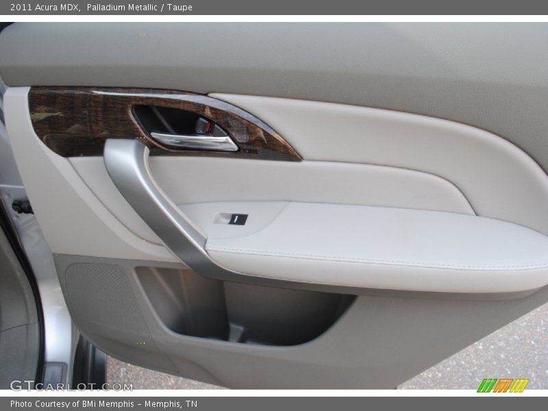 Palladium Metallic / Taupe 2011 Acura MDX