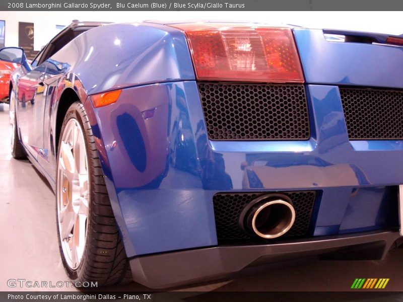 Blu Caelum (Blue) / Blue Scylla/Giallo Taurus 2008 Lamborghini Gallardo Spyder