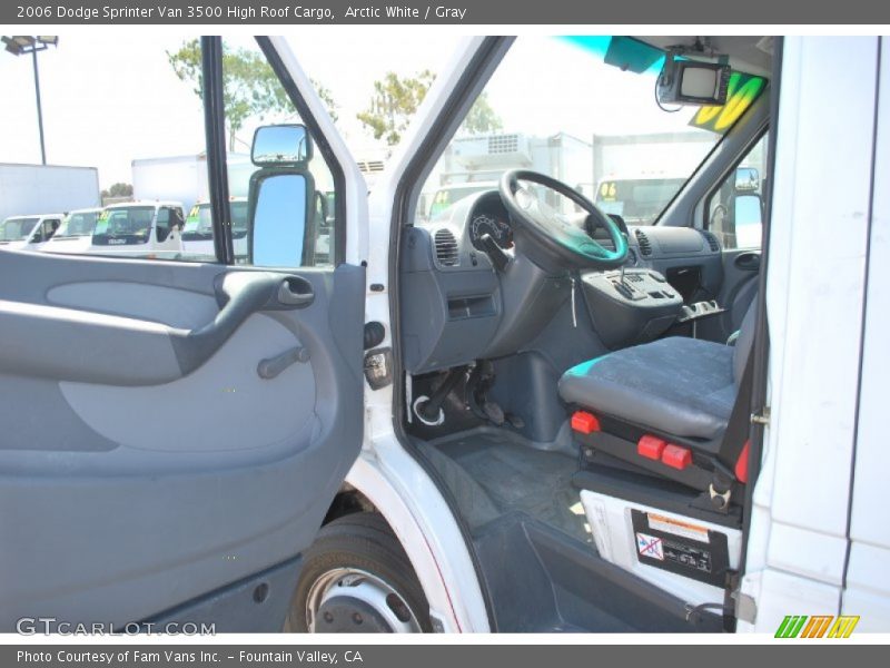 Arctic White / Gray 2006 Dodge Sprinter Van 3500 High Roof Cargo