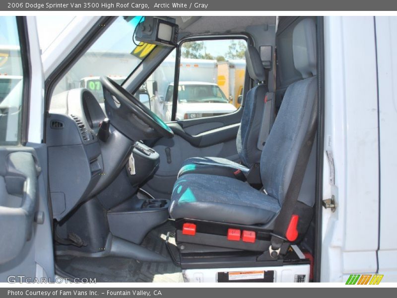 Arctic White / Gray 2006 Dodge Sprinter Van 3500 High Roof Cargo