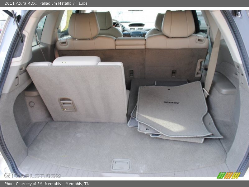 Palladium Metallic / Taupe 2011 Acura MDX