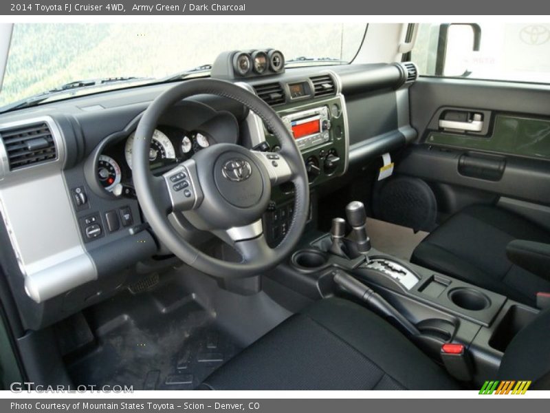 Army Green / Dark Charcoal 2014 Toyota FJ Cruiser 4WD