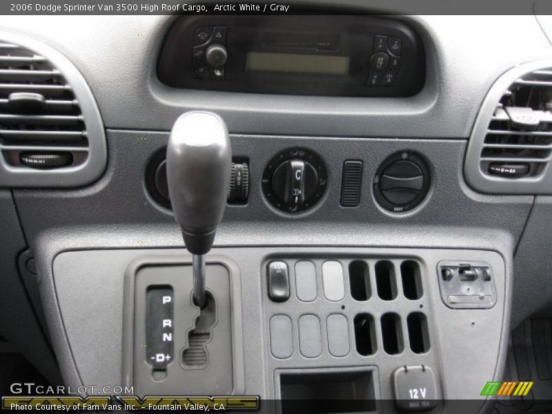 Arctic White / Gray 2006 Dodge Sprinter Van 3500 High Roof Cargo