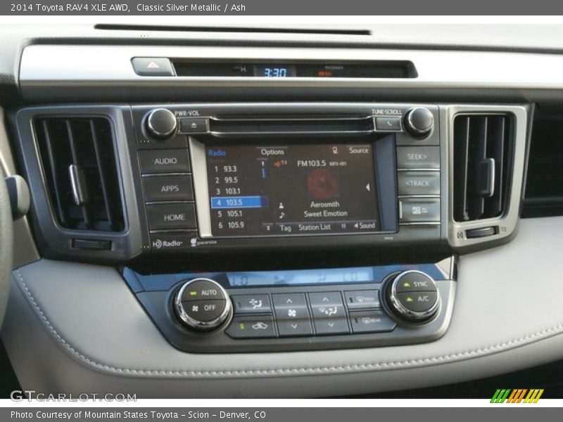 Classic Silver Metallic / Ash 2014 Toyota RAV4 XLE AWD