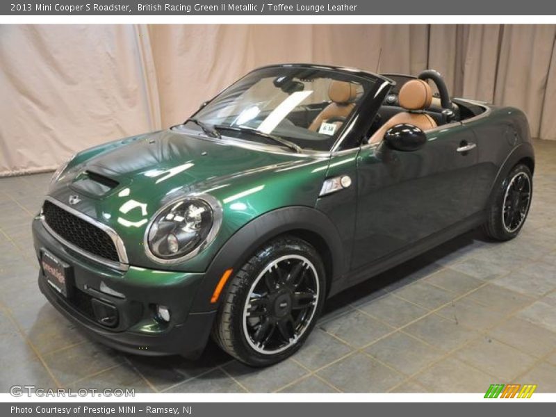 British Racing Green II Metallic / Toffee Lounge Leather 2013 Mini Cooper S Roadster