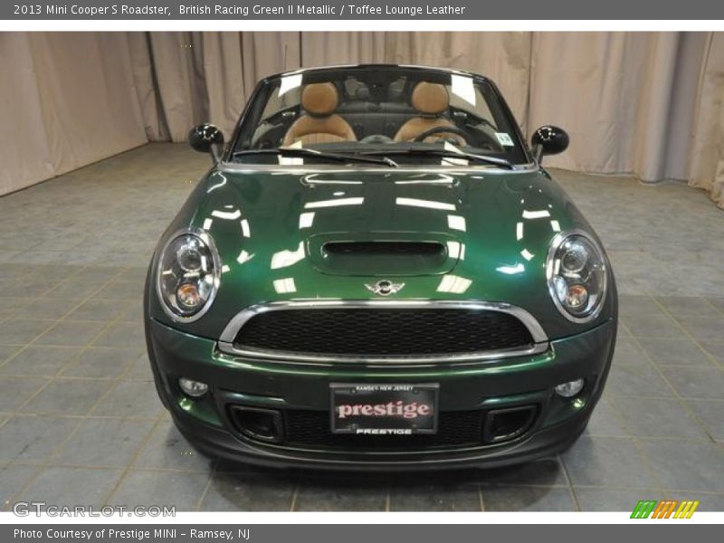 British Racing Green II Metallic / Toffee Lounge Leather 2013 Mini Cooper S Roadster
