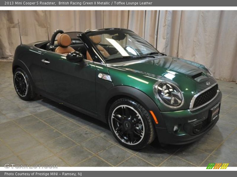 British Racing Green II Metallic / Toffee Lounge Leather 2013 Mini Cooper S Roadster