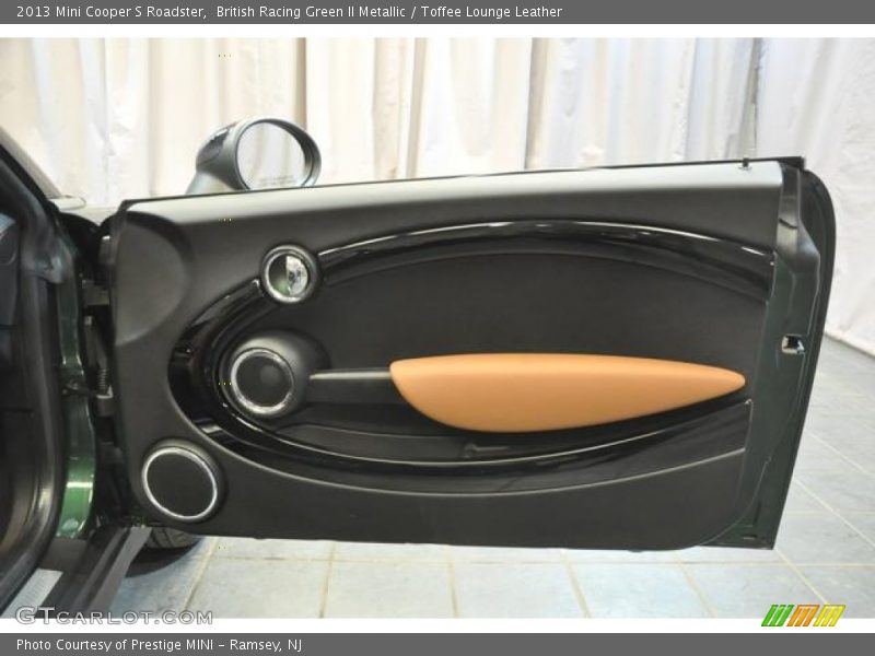 British Racing Green II Metallic / Toffee Lounge Leather 2013 Mini Cooper S Roadster