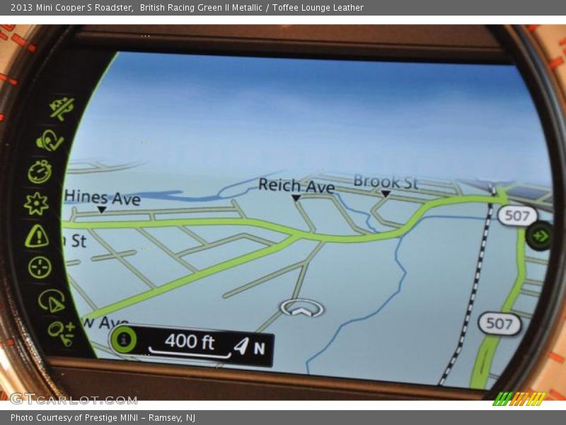 British Racing Green II Metallic / Toffee Lounge Leather 2013 Mini Cooper S Roadster
