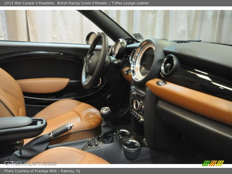 British Racing Green II Metallic / Toffee Lounge Leather 2013 Mini Cooper S Roadster