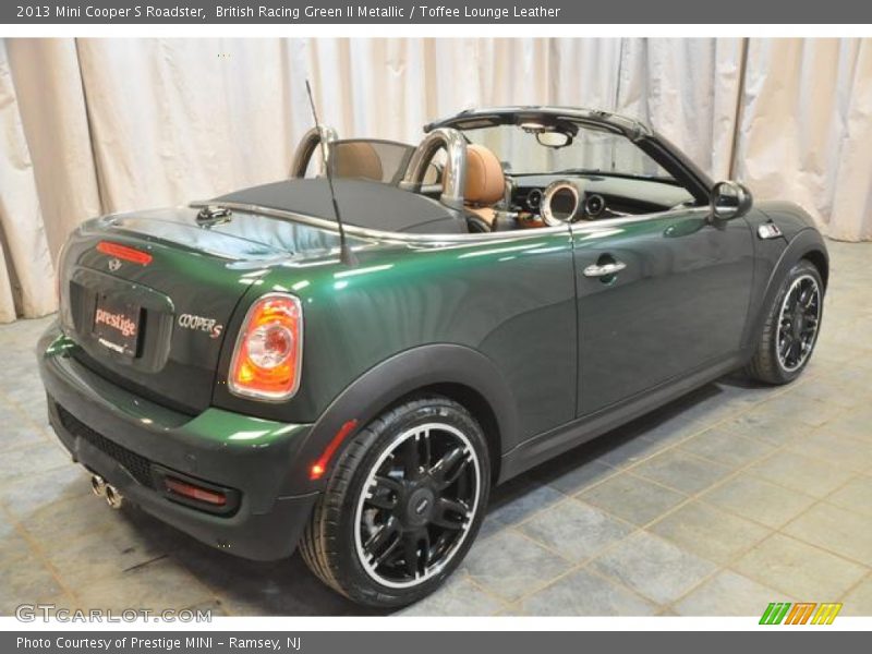 British Racing Green II Metallic / Toffee Lounge Leather 2013 Mini Cooper S Roadster