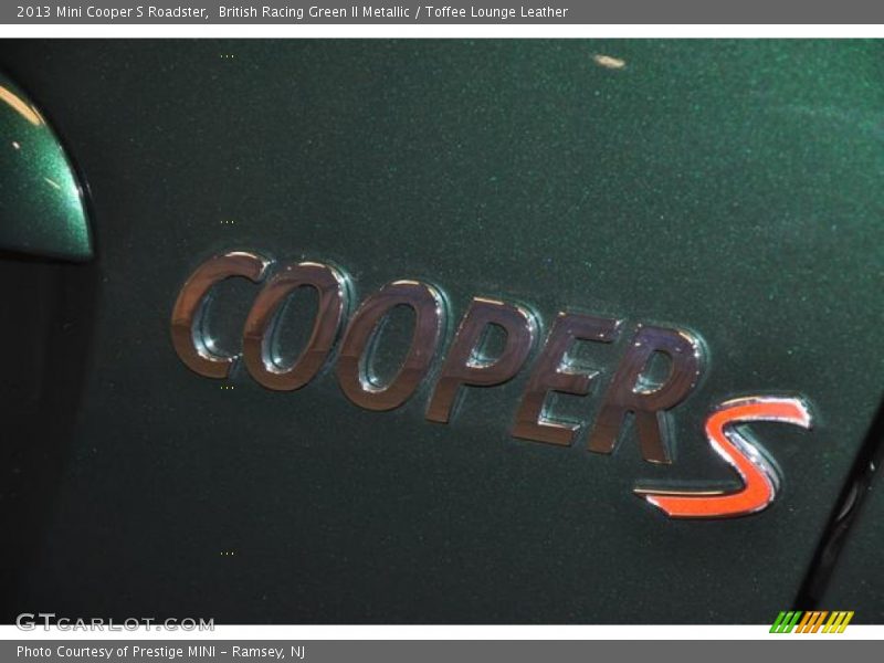 British Racing Green II Metallic / Toffee Lounge Leather 2013 Mini Cooper S Roadster