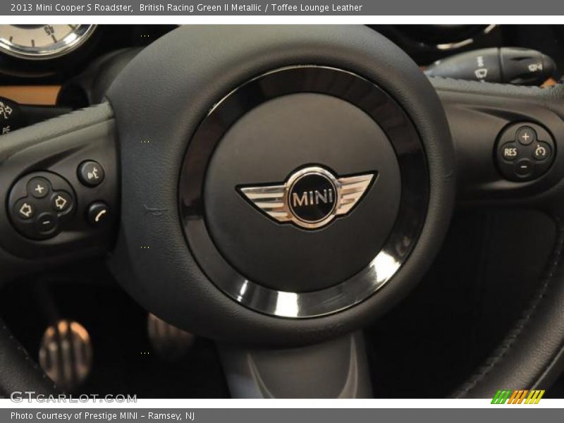 British Racing Green II Metallic / Toffee Lounge Leather 2013 Mini Cooper S Roadster