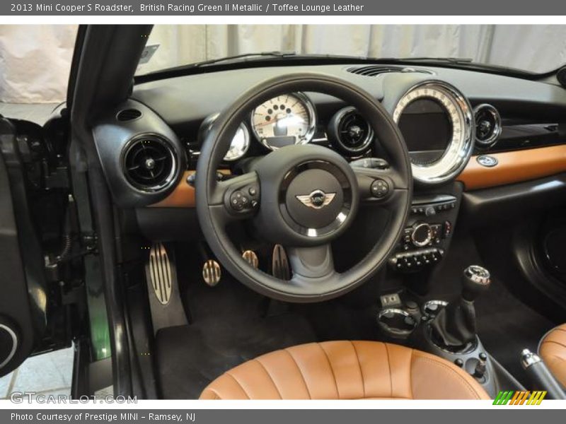 British Racing Green II Metallic / Toffee Lounge Leather 2013 Mini Cooper S Roadster