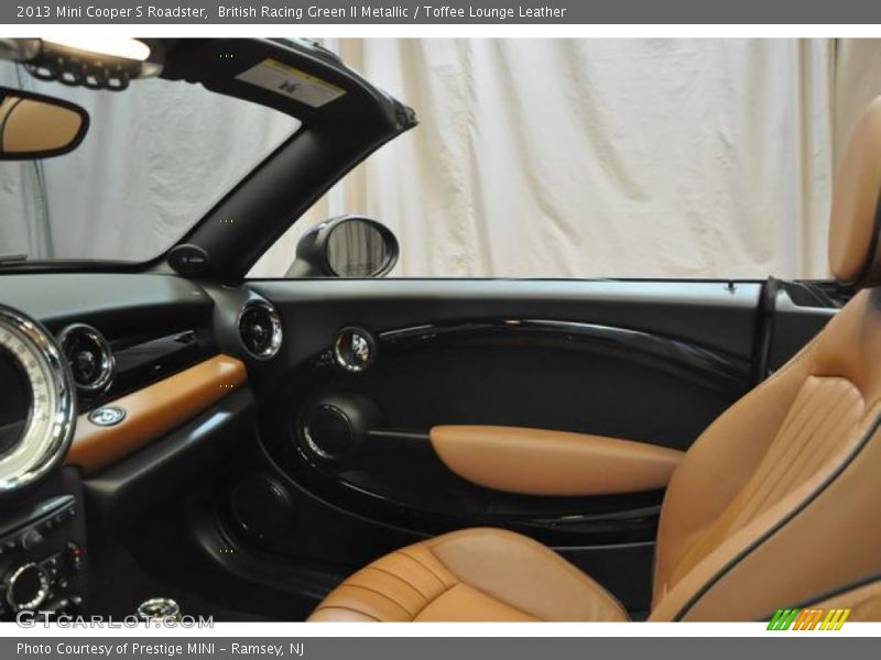 British Racing Green II Metallic / Toffee Lounge Leather 2013 Mini Cooper S Roadster