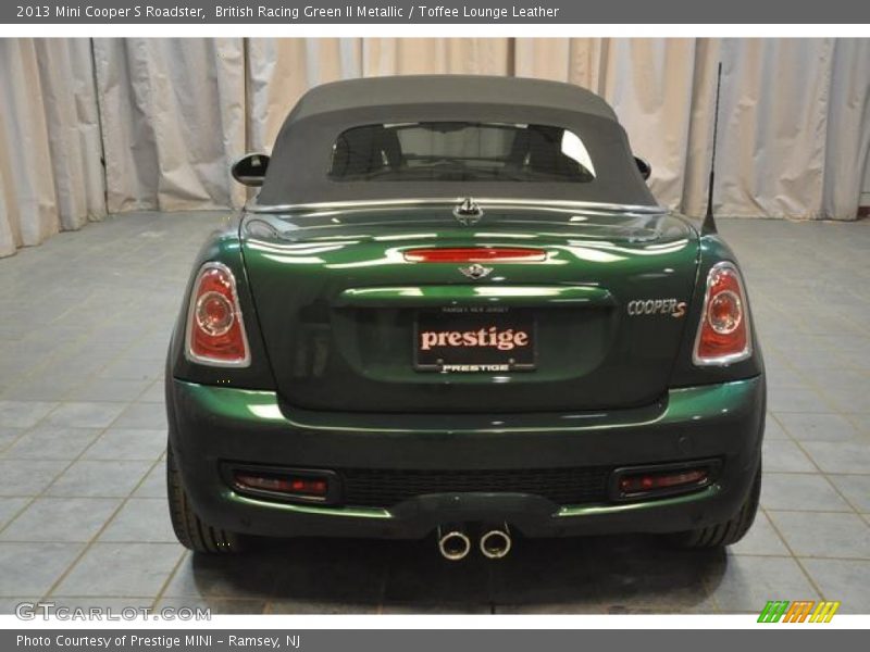 British Racing Green II Metallic / Toffee Lounge Leather 2013 Mini Cooper S Roadster