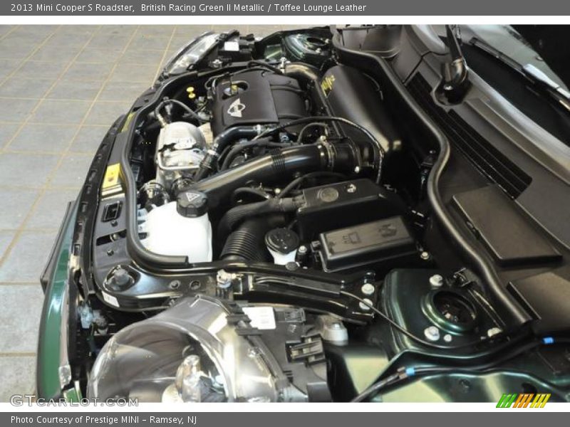 British Racing Green II Metallic / Toffee Lounge Leather 2013 Mini Cooper S Roadster