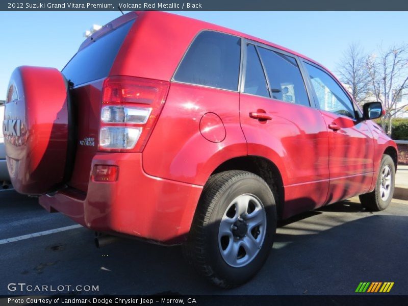 Volcano Red Metallic / Black 2012 Suzuki Grand Vitara Premium