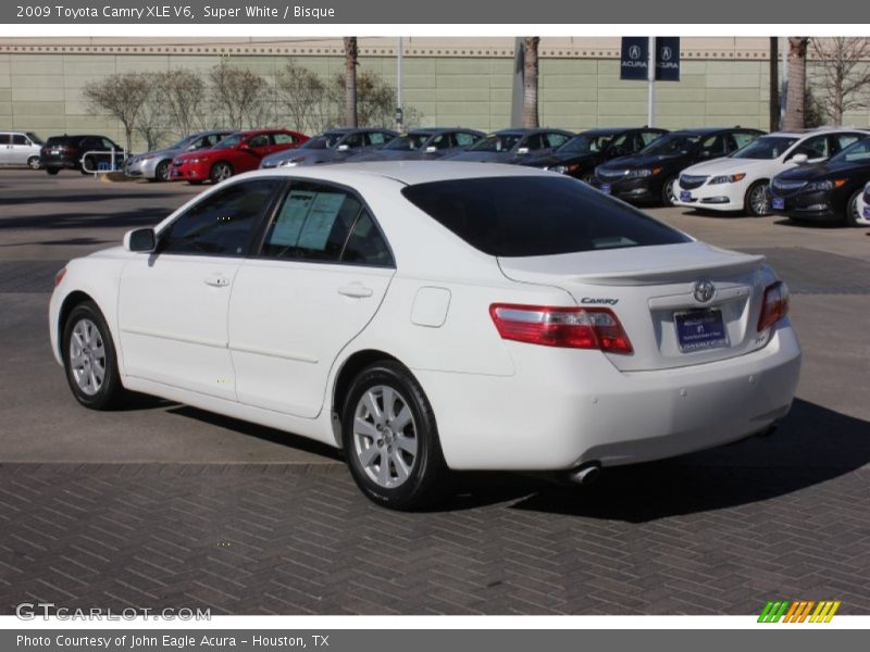 Super White / Bisque 2009 Toyota Camry XLE V6