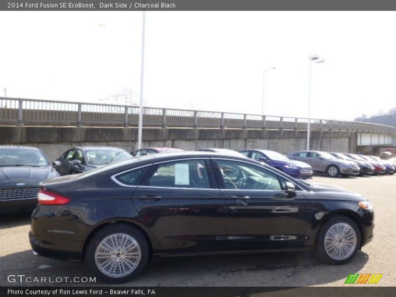 Dark Side / Charcoal Black 2014 Ford Fusion SE EcoBoost