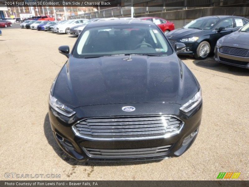 Dark Side / Charcoal Black 2014 Ford Fusion SE EcoBoost