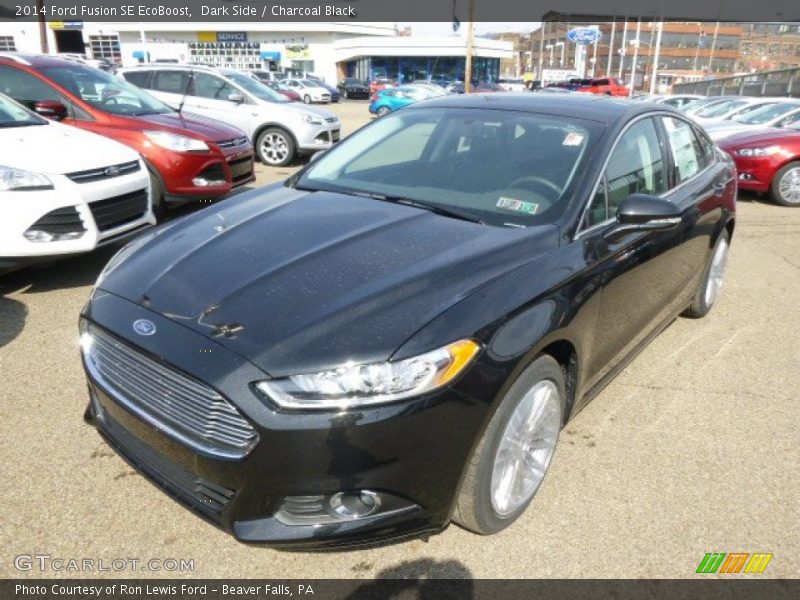 Dark Side / Charcoal Black 2014 Ford Fusion SE EcoBoost