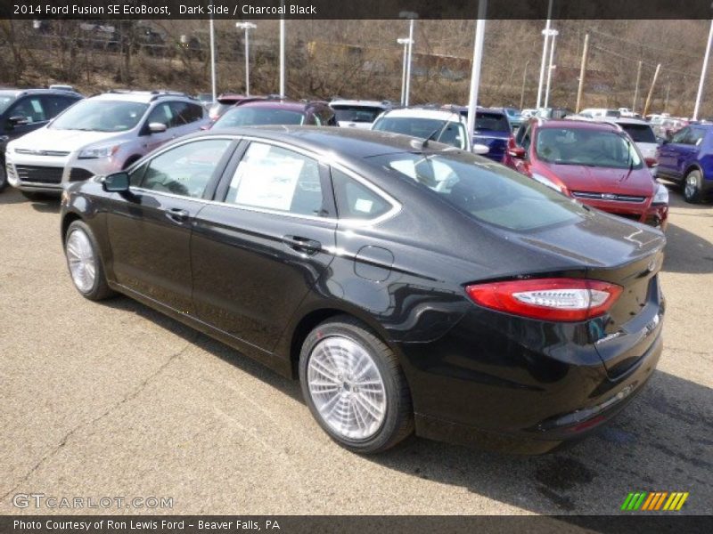 Dark Side / Charcoal Black 2014 Ford Fusion SE EcoBoost