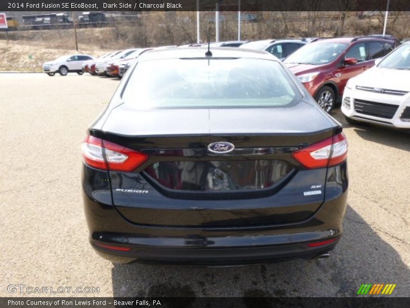 Dark Side / Charcoal Black 2014 Ford Fusion SE EcoBoost