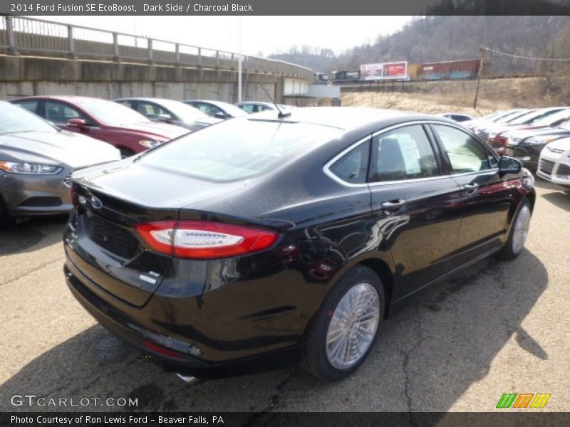 Dark Side / Charcoal Black 2014 Ford Fusion SE EcoBoost