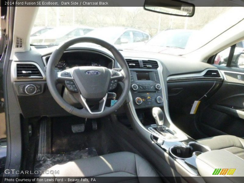 Dark Side / Charcoal Black 2014 Ford Fusion SE EcoBoost